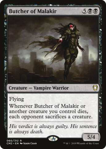 Butcher of Malakir [Commander Anthology Volume II]