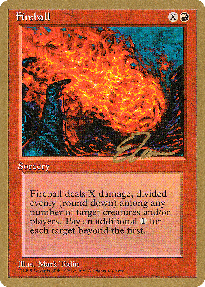 Fireball (Eric Tam) [Pro Tour Collector Set]