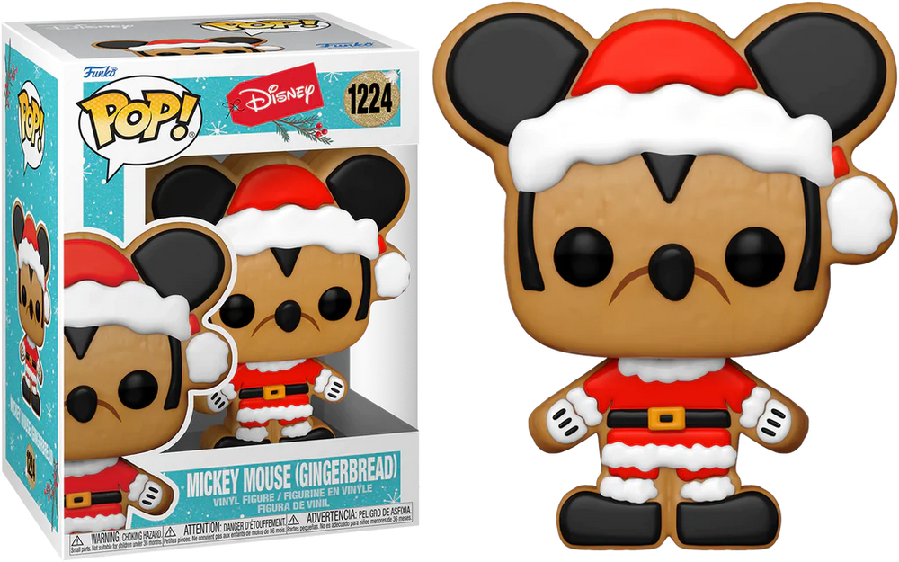 Disney - Santa Mickey Gingerbread Holiday Pop! Vinyl
