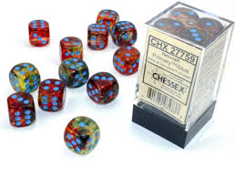 Nebula 16mm d6 Dice Block (12 Dice)