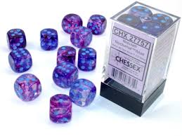Nebula 16mm d6 Dice Block (12 Dice)