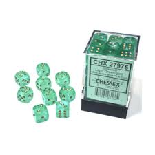Borealis 12mm d6 Dice Block (36 Dice)
