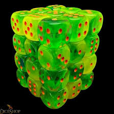 Gemini 12mm d6 Dice Block (36 Dice)