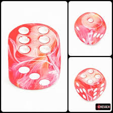 Festive 16mm d6 Dice Block (12 Dice)