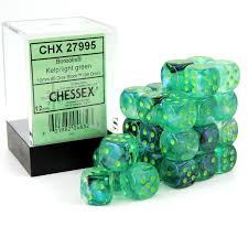Borealis 12mm d6 Dice Block (36 Dice)