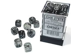 Borealis 12mm d6 Dice Block (36 Dice)