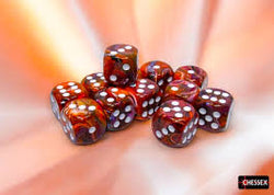 Festive 16mm d6 Dice Block (12 Dice)