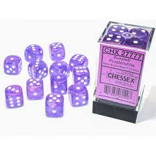 Borealis 16mm d6 Dice Block (12 Dice)
