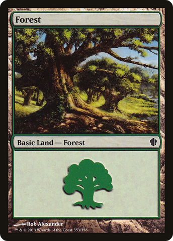 Forest (353) [Commander 2013]