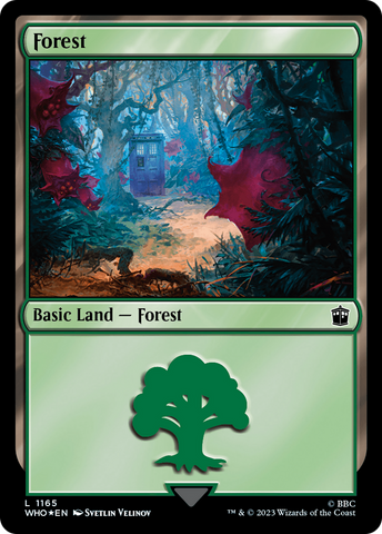 Forest (1165) (Surge Foil) [Doctor Who]