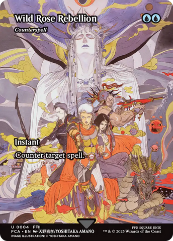 Wild Rose Rebellion - Counterspell (Showcase) [FINAL FANTASY : Through the Ages]