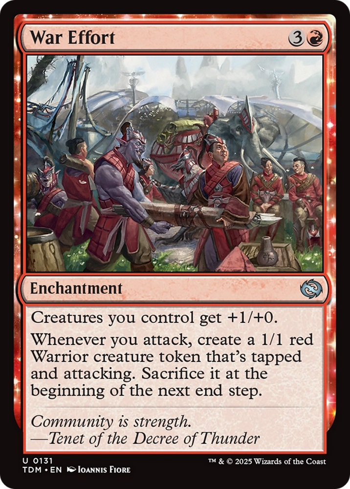 War Effort [Tarkir: Dragonstorm]