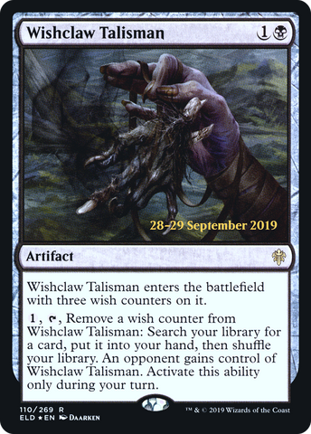 Wishclaw Talisman [Throne of Eldraine Prerelease Promos]