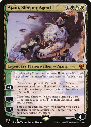 Ajani, Sleeper Agent (Showcase) [Dominaria United]