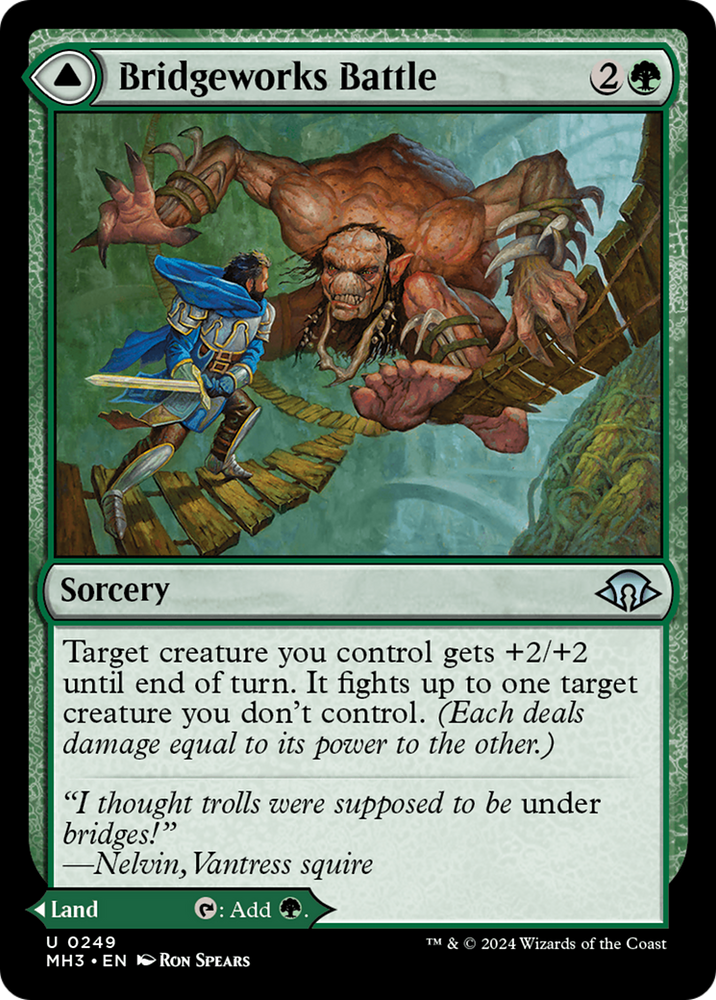 Bridgeworks Battle // Tanglespan Bridgeworks [Modern Horizons 3]