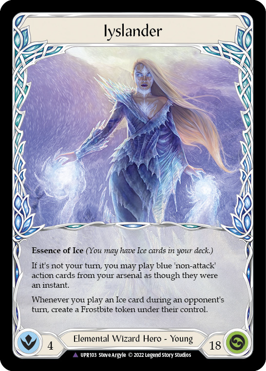 Iyslander (Double-Sided Marvel) [UPR103] (Uprising)  Cold Foil