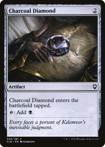 Charcoal Diamond [Commander Legends: Battle for Baldur's Gate]