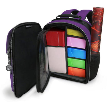 ENHANCE - Collector's Edition Small MTG Backpack for Deck Boxes - Dragon Purple