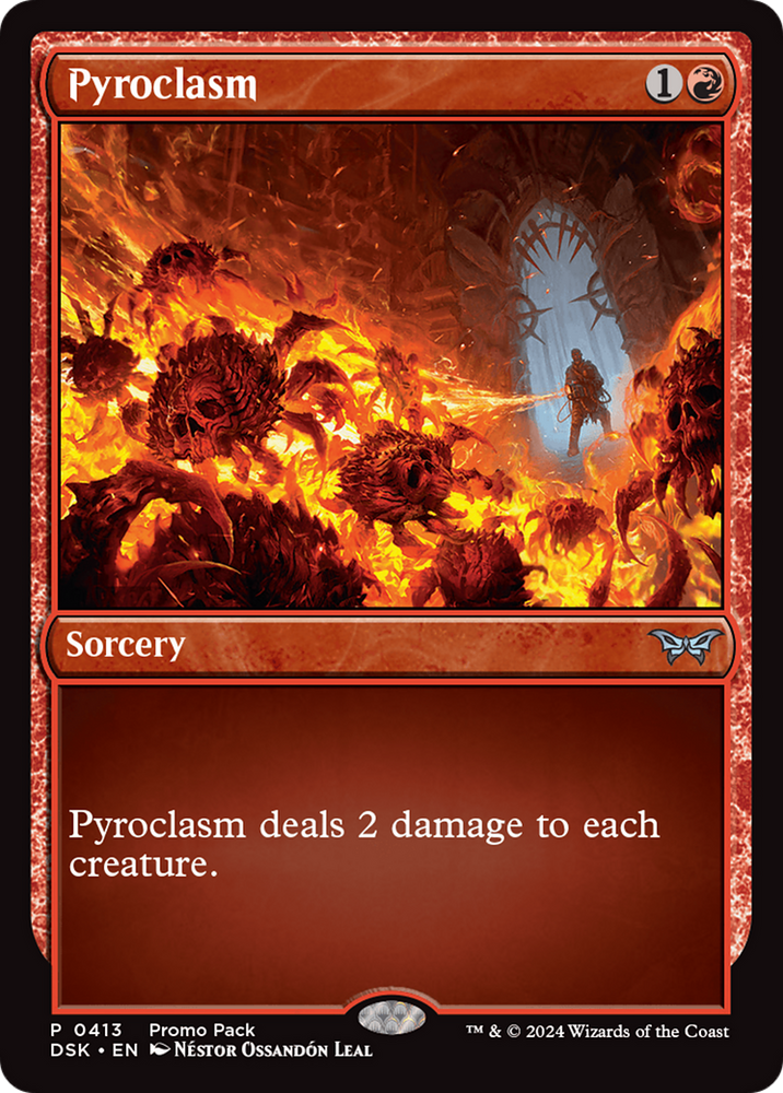 Pyroclasm (Promo Pack) [Duskmourn: House of Horror Promos]