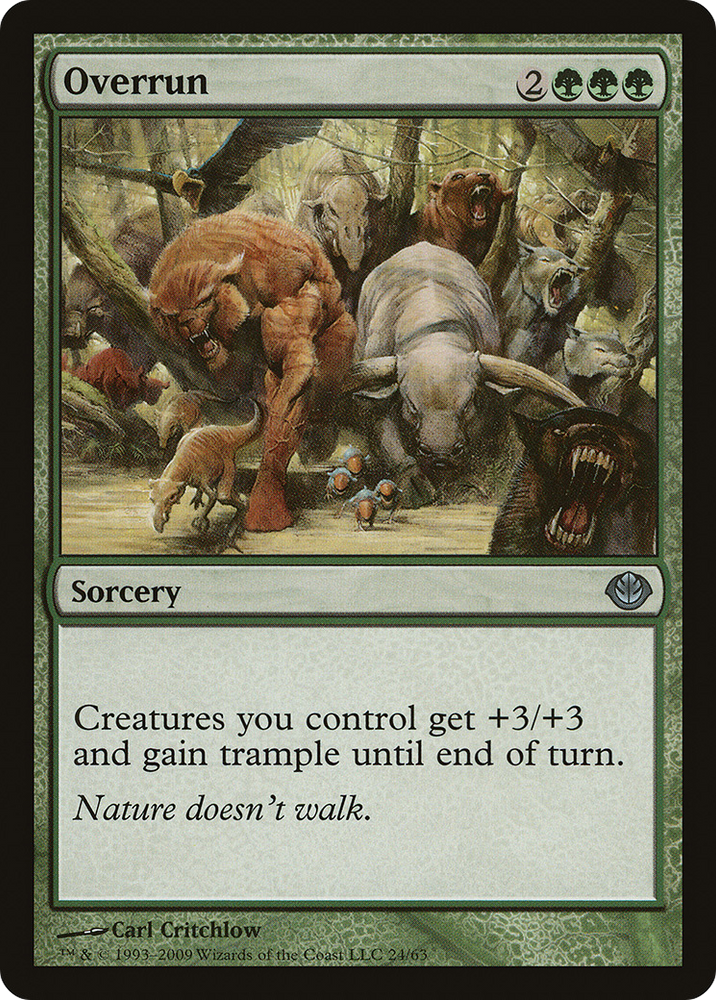 Overrun [Duel Decks: Garruk vs. Liliana]