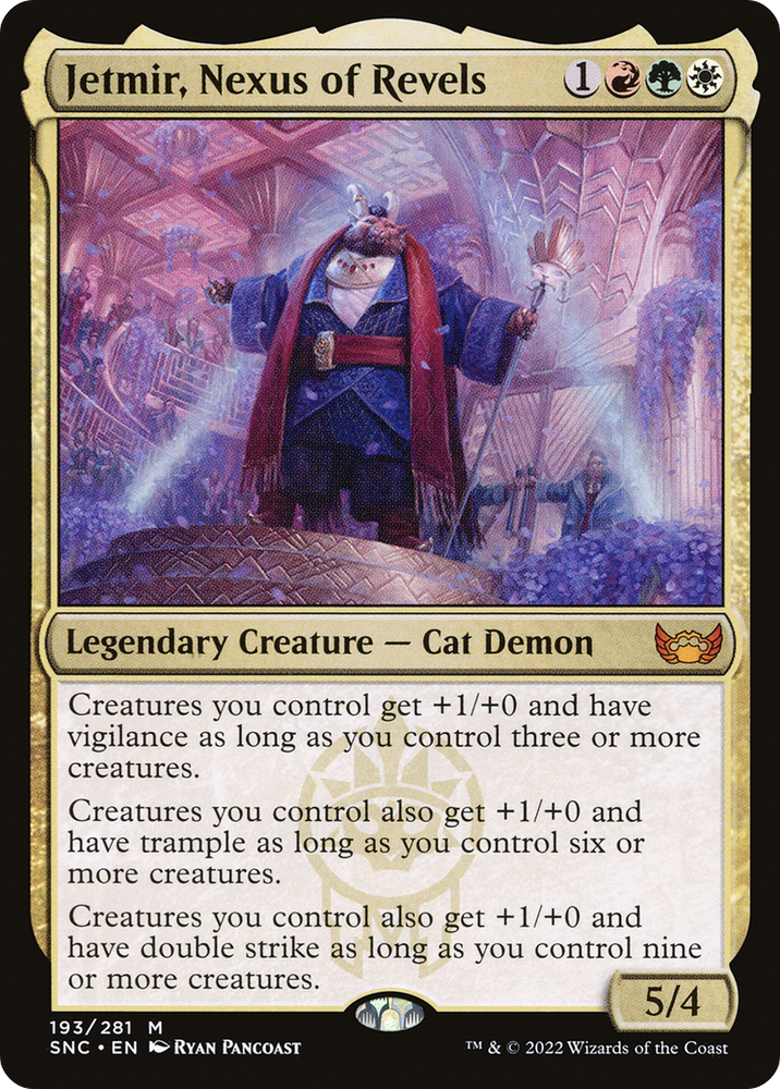 Jetmir, Nexus of Revels [Streets of New Capenna]