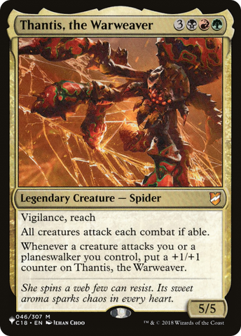 Thantis, the Warweaver [The List]
