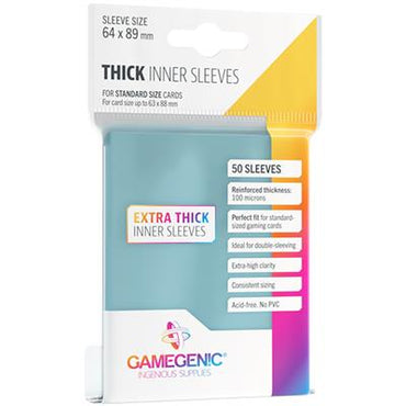 Gamegenic THICK Inner Sleeves