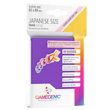PRIME Japanese Sized Card Sleeves