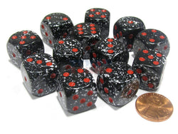 Speckled 16mm d6 Dice Block (12 Dice)