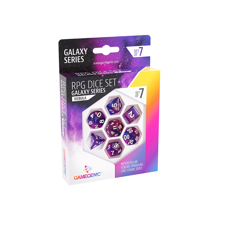 Gamegenic: RPG Dice Set: Galaxy Series
