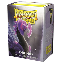 Dragon Shield: Matte DUAL Card Sleeves (100): Orchid