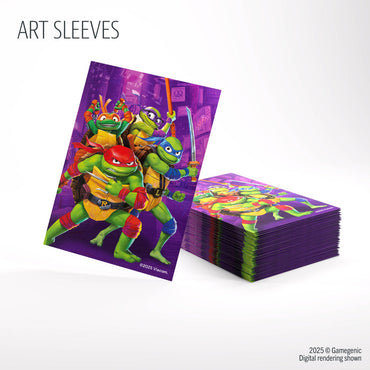 TEENAGE MUTANT NINJA TURTLES PREMIUM ART SLEEVES 100CT