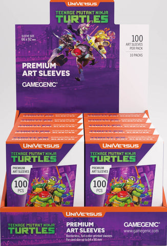 TEENAGE MUTANT NINJA TURTLES PREMIUM ART SLEEVES 100CT