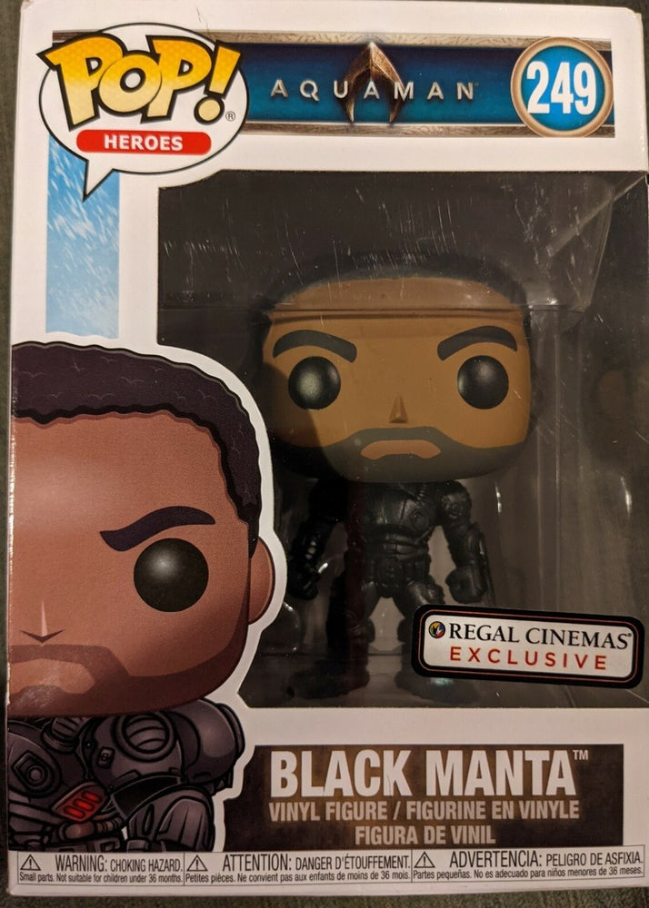 Funko Pop Aquaman Black Manta #249 Regal Cinemas