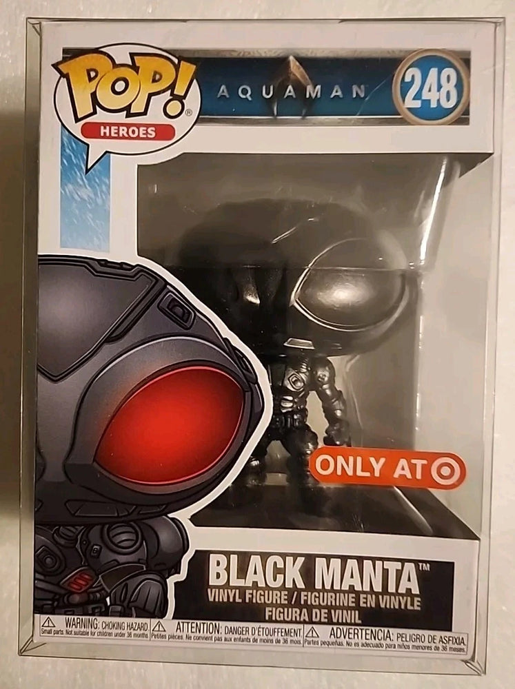 Funko Pop! DC Comics Aquaman - Black Manta - Target (Exclusive) #248 New
