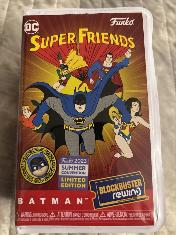 Funko Blockbuster REWIND: DC Super Friends Batman Common 2023 Summer Convention