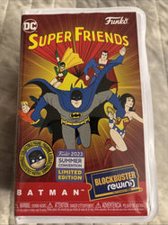 Funko Blockbuster REWIND: DC Super Friends Batman Common 2023 Summer Convention