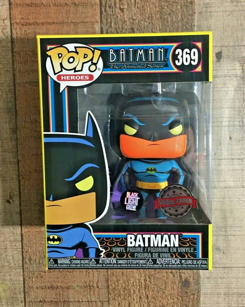 Funko Pop! Heroes Batman Black Light Glow 369 Blacklight