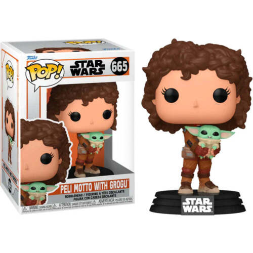 Funko POP! Star Wars - 665 - Peli Motto with Grogu