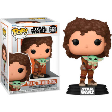 Funko POP! Star Wars - 665 - Peli Motto with Grogu
