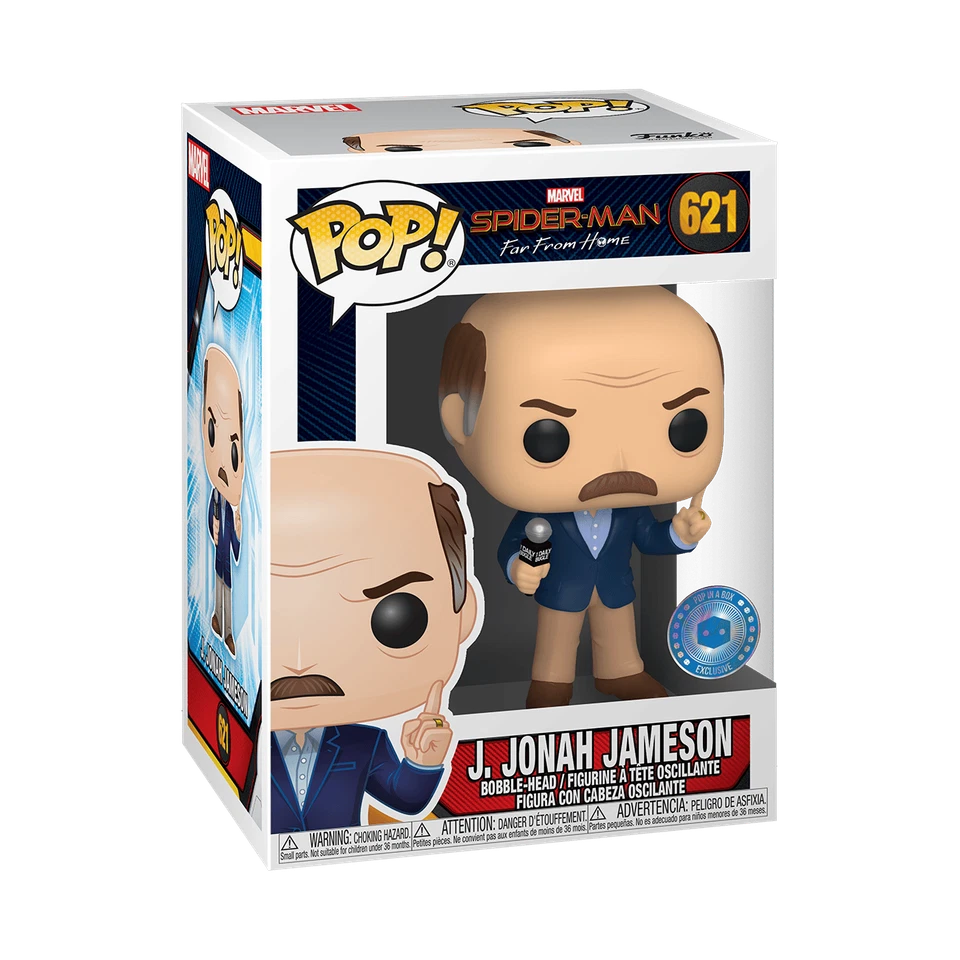 Funko Pop! Vinyl: Marvel - J. Jonah Jameson (Exclusive) #621