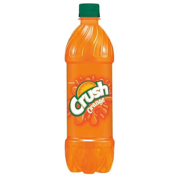 Orange Crush Soda 16.9 oz Bottle