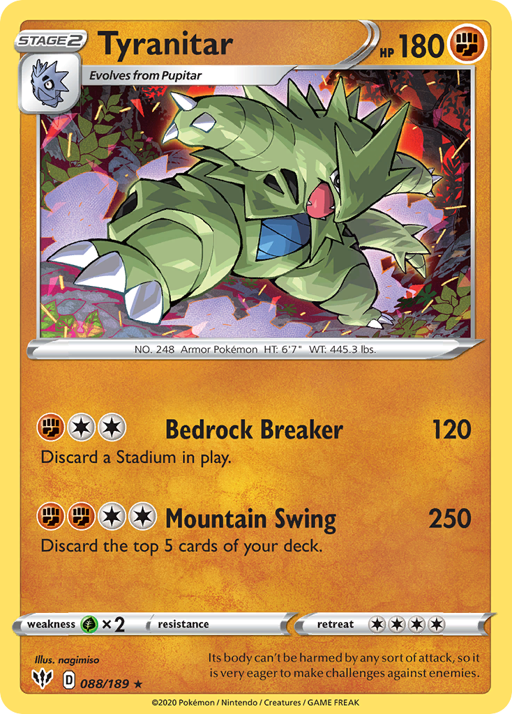 pokemon tyranitar cards Amazon.com: Pokemon - Tyranitar ex 211/197 - Obsidian Flames - Ultra Rare