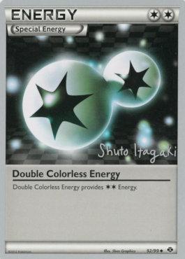 Double Colorless Energy (92/99) (Terraki-Mewtwo - Shuto Itagaki) [World Championships 2012]