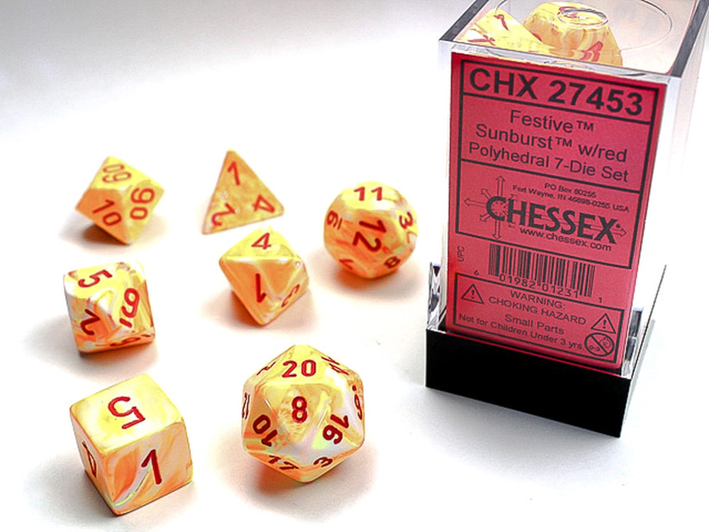 Festive  7 Die Set (RPG Set)
