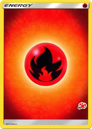 Fire Energy (Charizard Stamp #38) [Battle Academy 2020]