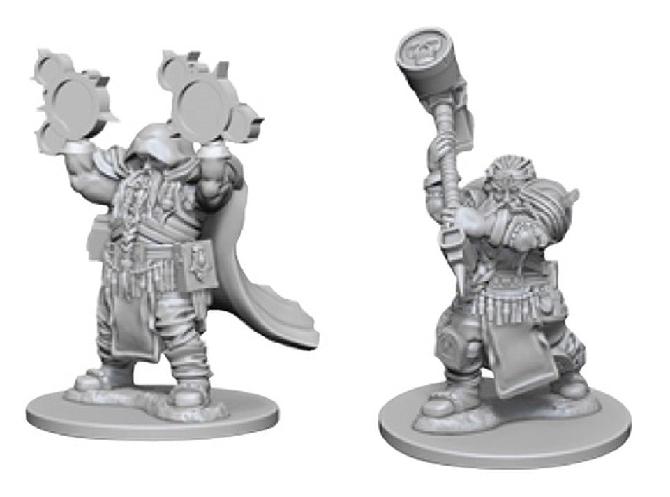 Dungeons & Dragons Nolzur’s Marvelous Miniatures: Dwarf Cleric (Male)