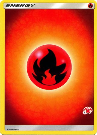 Fire Energy (Charizard Stamp #2) [Battle Academy 2020]