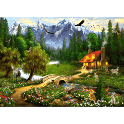 Medieval House Jigsaw Puzzles 1000 Piece