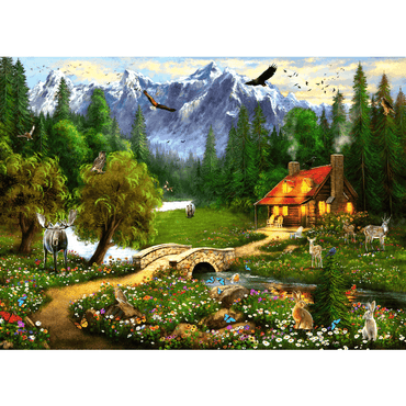 Medieval House Jigsaw Puzzles 1000 Piece